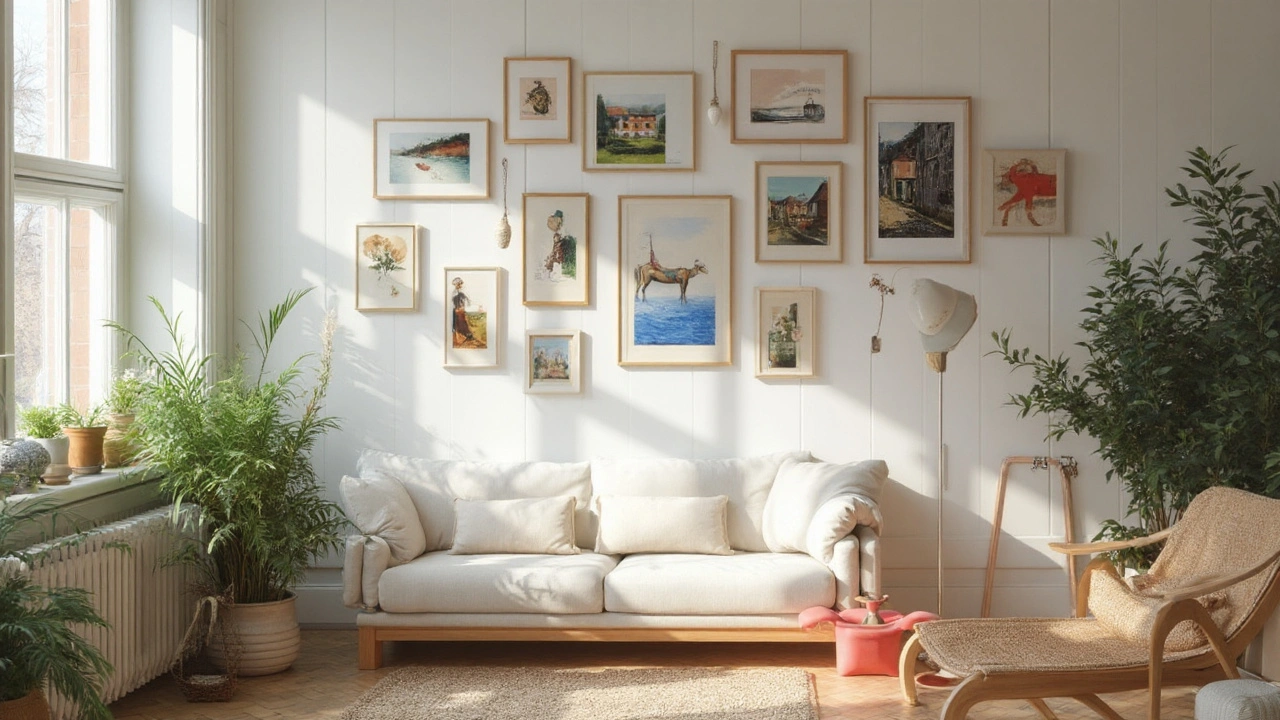 Kreative Wanddekoration: Was passt an deine Wand?
