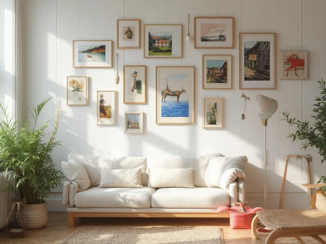 Kreative Wanddekoration: Was passt an deine Wand?