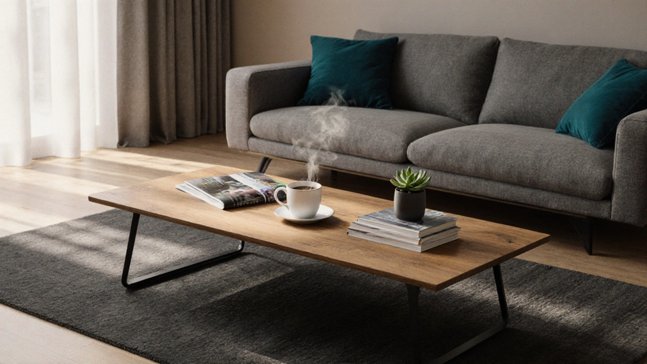 Wie groß sollte ein Couchtisch sein? - Richtwerte für die perfekte Größe