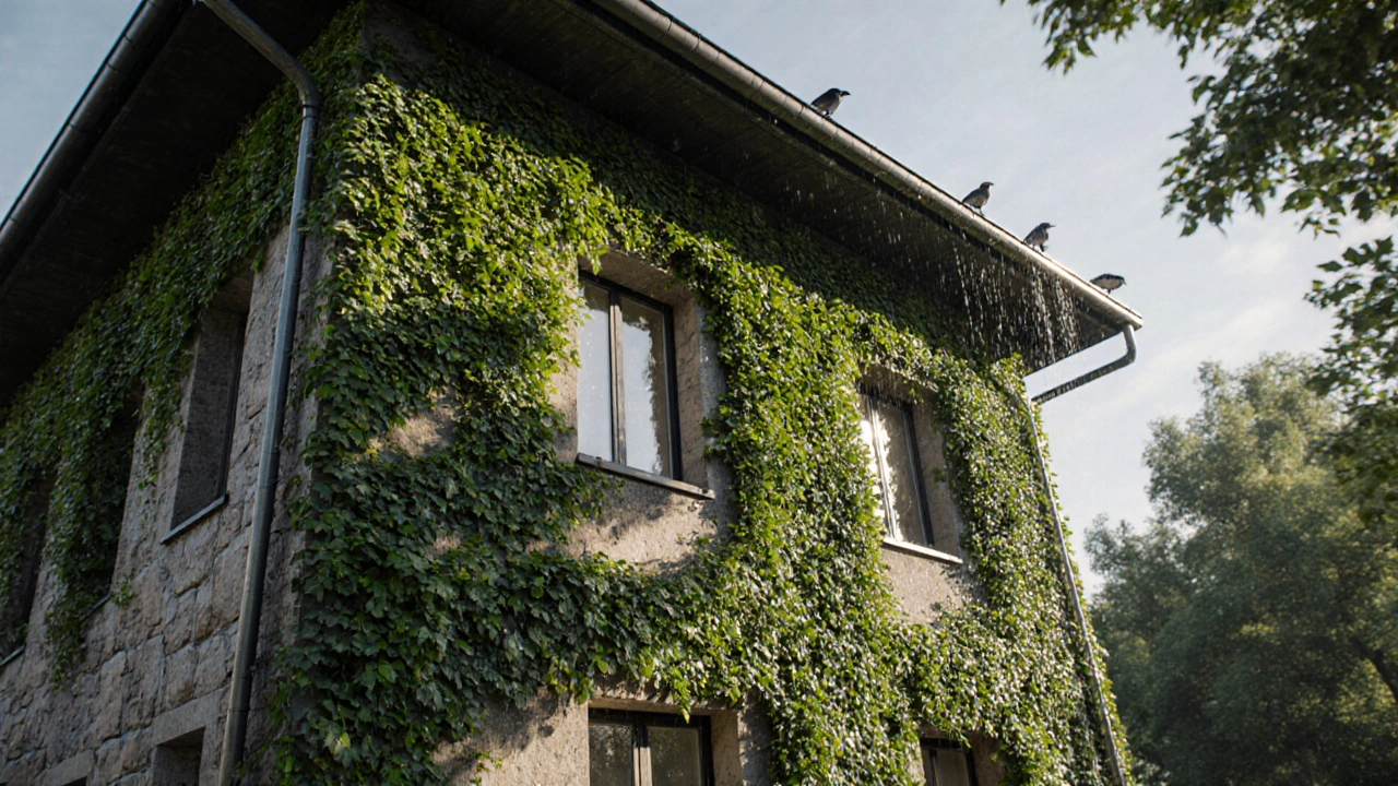 Fassadenbegrünung am Wohnhaus: Die richtigen Rankpflanzen, Statik und Pflege für eine dauerhafte Lösung