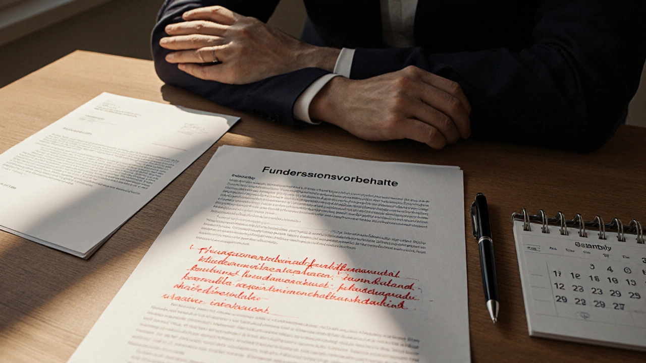 Finanzierungsvorbehalt im Immobilienkaufvertrag: Die richtige Formulierung und wie Sie Risiken vermeiden