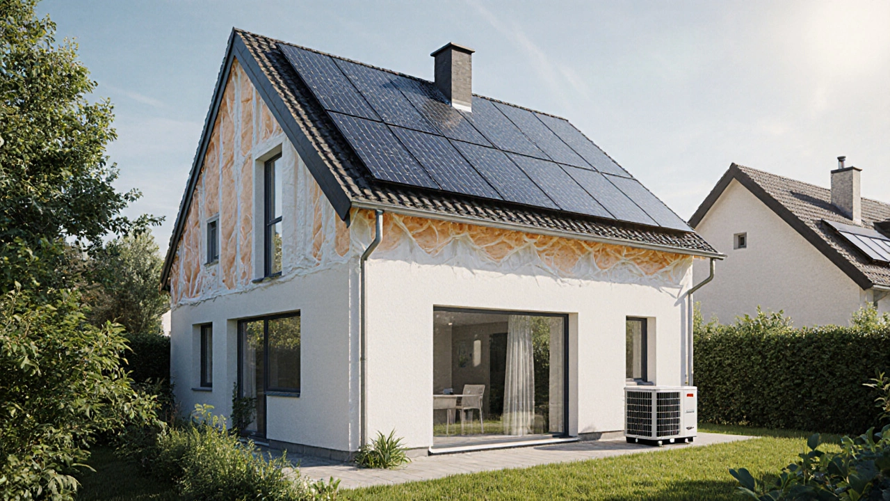 Net Zero Building bei Immobilien: So erreichen Sie Klimaneutralität mit Energieeffizienz und Erneuerbaren