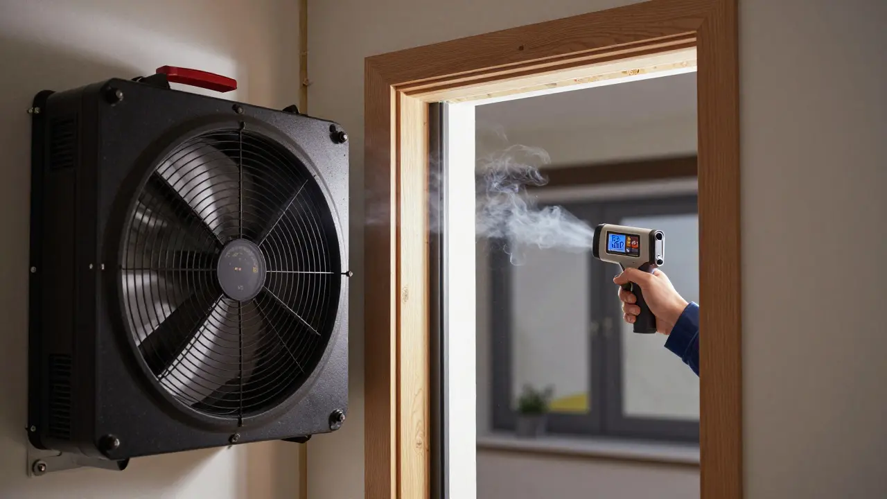 Blower-Door-Nachweis und Energieausweis: Was Sie nach einer Sanierung rechtlich beachten müssen