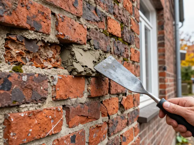 Backsteinwand sanieren: Schritt-für-Schritt-Fugensanierung an der Ziegelfassade