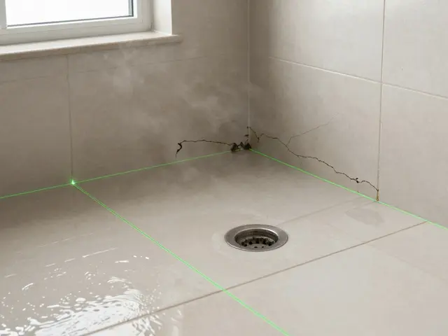 Falsches Gefälle im Bad: So wird’s richtig neu gebaut und abgedichtet