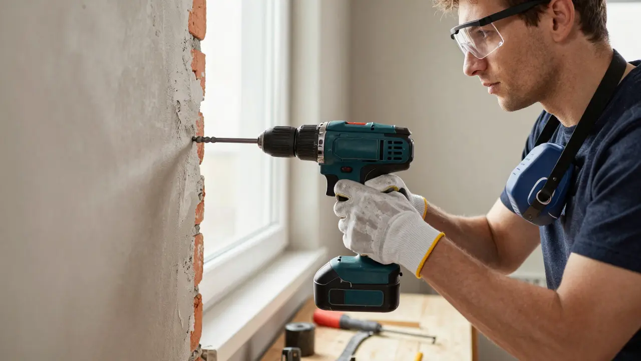 Bohrmaschinen und Schlagbohrer: Das richtige Werkzeug für Mauerwerk