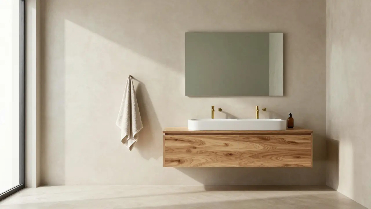 Badezimmer-Designtrends 2025/2026: Minimalistisch, Natur, Spa-Feeling - So wird Ihr Bad zur Wohlfühloase