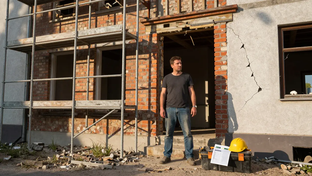 Versicherung für Renovierungsarbeiten: Was Bauherren wirklich brauchen